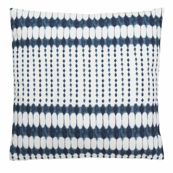 Safavieh 18 x 18 x 2 in. Indoor & Outdoor Kenza Pillow Navy&White PPL216A-1818